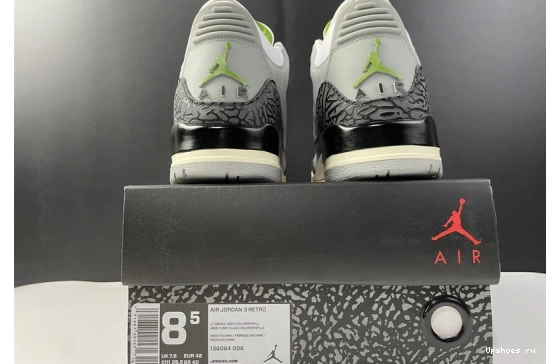 Jordan Air 3 Retro 136064-006 Chlorophyll 136064-006 0610